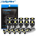 10-Piece LED Interior Light Kit for W5W T10 - Canbus Error-Free Interior Bulbs