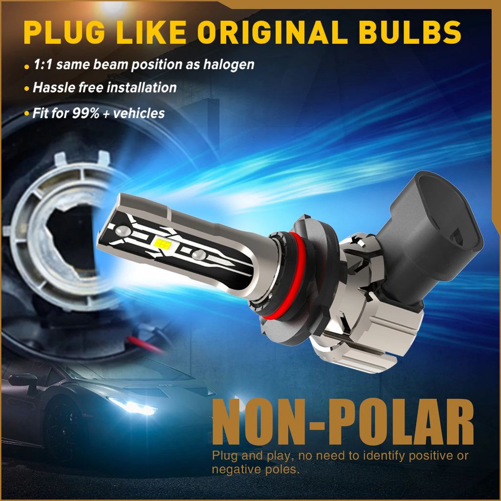 HB3 Led Headlight Canbus 9005 Car Bulb High Power Light Diode Lamp 12v 55w For Toyota Coro