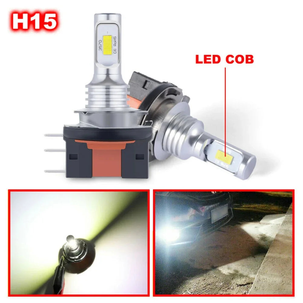 Car H11B H15 LED Headlight H9B CSP Chip High Power High Brightness CSP Front Fog Light H11