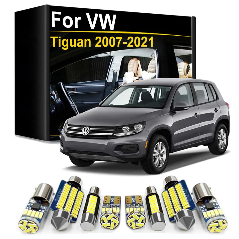 LED Interior Light Kit for VW Tiguan 2 1 MK2 MK1 - Canbus Error-Free Bulbs | AUTOKITSHOP
