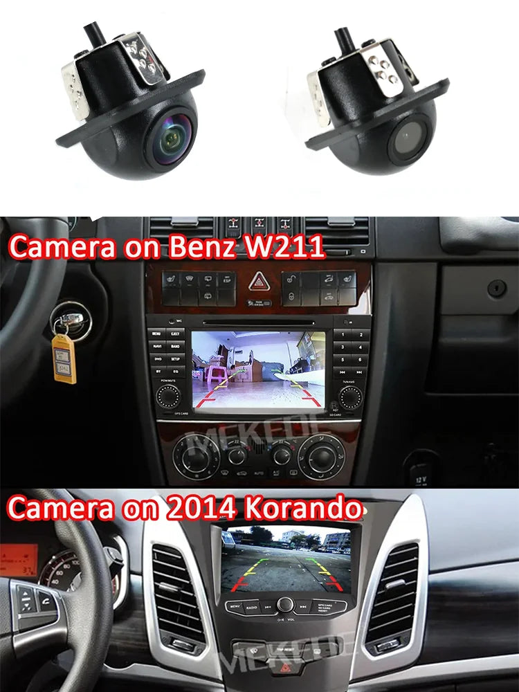 IP68 Waterproof 180° Auto Parking Assistance Car Rear View Camera Reverse AHD 1080P Car Re