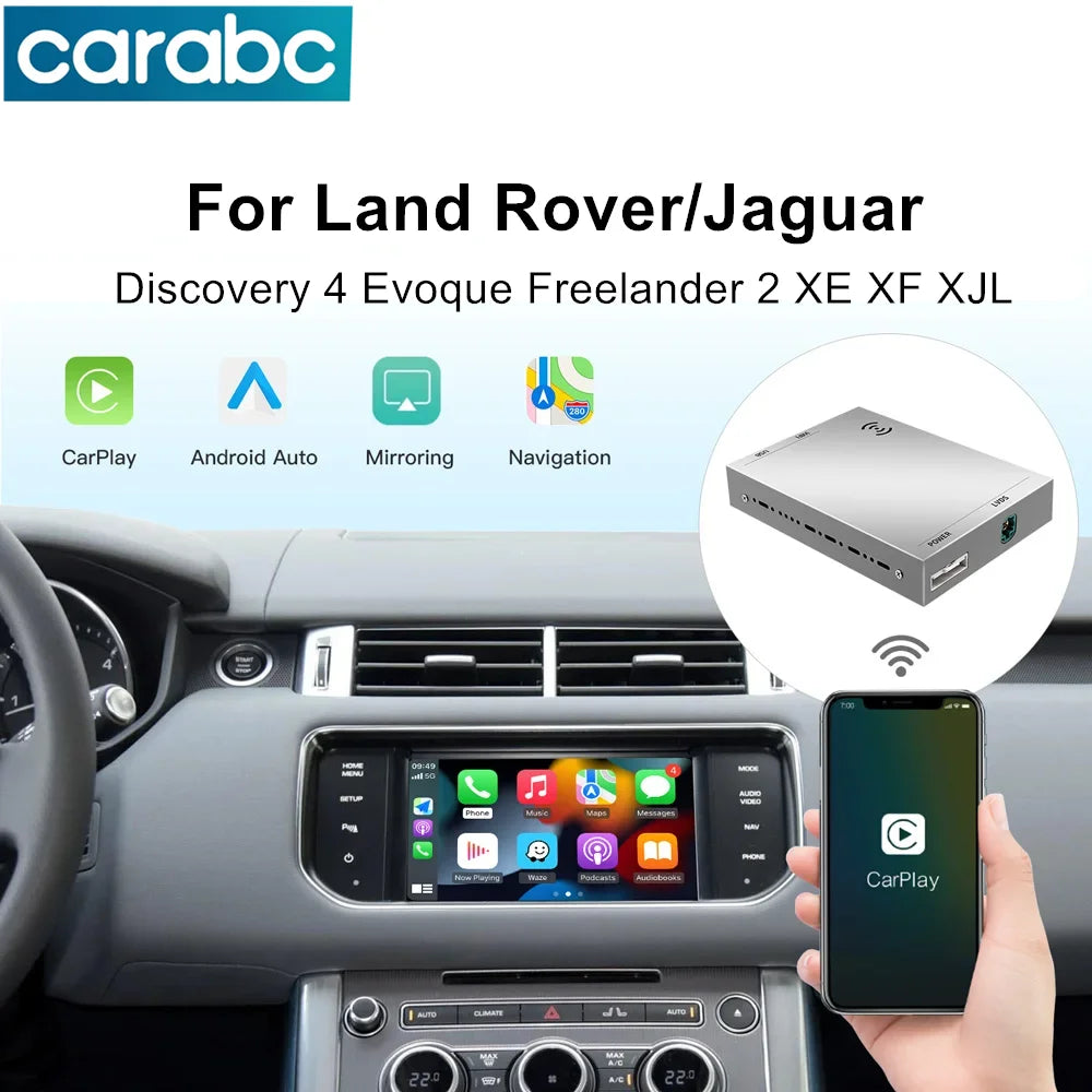 CARABC For Land Rover Jaguar Bosch Harman Discovery 4 Evoque Freelander 2 XE XF XJL Wirele