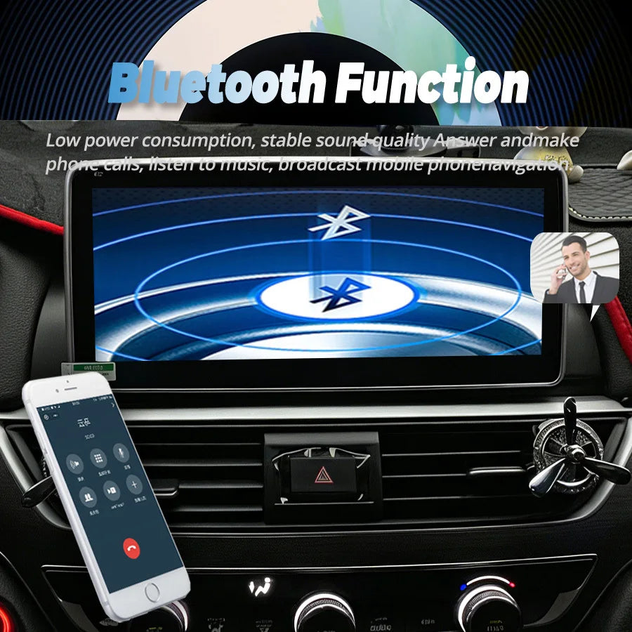10.25" Head Unit For Honda Accord 2020 Navigation Android 15 Multimedia Video Player Wirel