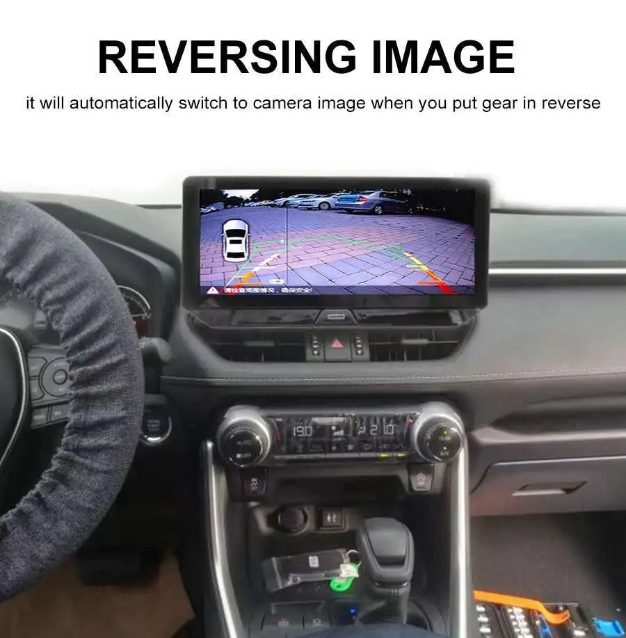 12.3inch 1920*720 For Toyota RAV4 2021 2020 Android 14 Navigation All-in-one IPS Touch Scr