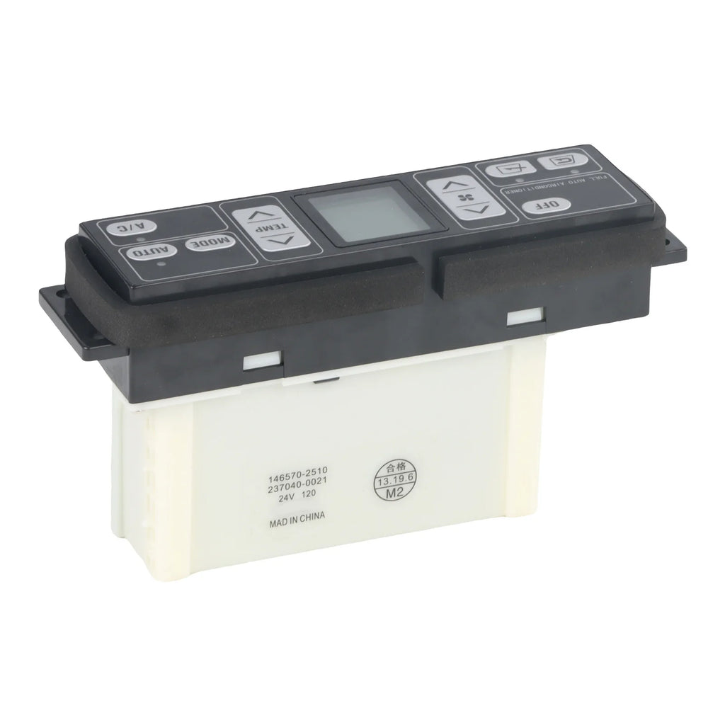 Air Conditioner Control Panel 20Y-979-7630 146570-2510 237040-0021 for Komatsu PC200-7 PC2