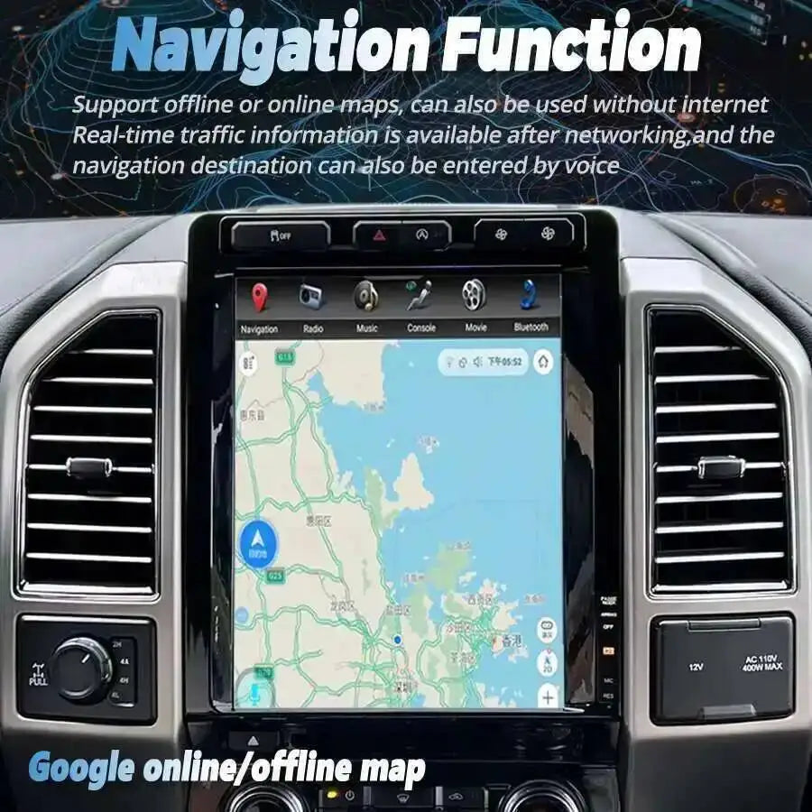12.1inch Android Screen For Ford F-150 F150 2015-2020 Car Radio Multimedia Video Player St | AUTOKITSHOP