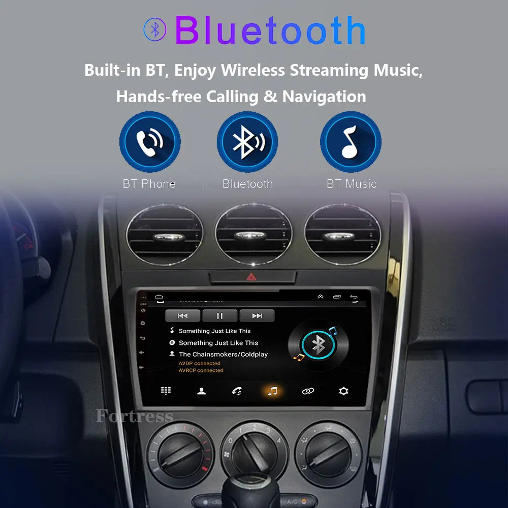 Android 16 Car Radio For Mazda CX-7 Cx7 2008 - 2015 Multimedia Video Player QLED 4G WIFI G