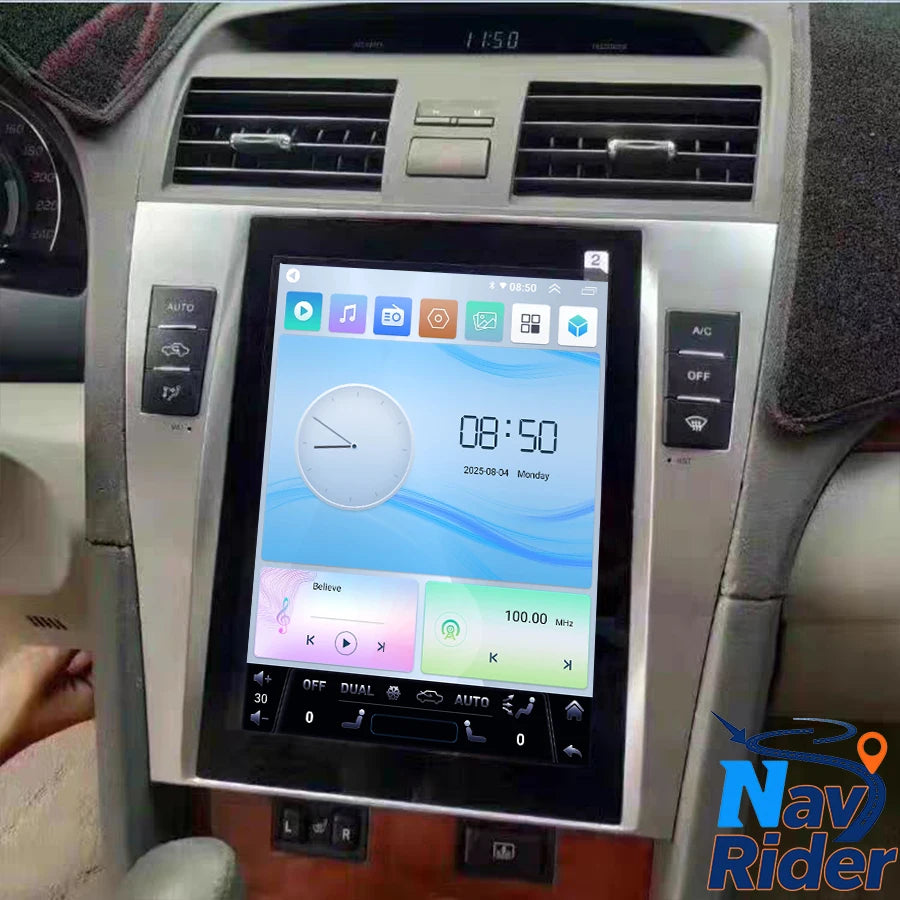 10.4" For Toyota Camry 2008-2012 Screen Android Carplay Auto Stereo GPS Navi Multimedia Vi | AUTOKITSHOP