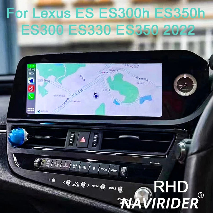 12.3'' Car Multimedia Video Player For Lexus ES ES300h ES350h ES300 ES330 ES350 2022 RHD L