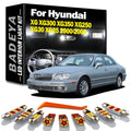 BADEYA 16Pcs LED Interior Map Door Dome Trunk Light Kit For Hyundai XG XG300 XG350 XG250 X