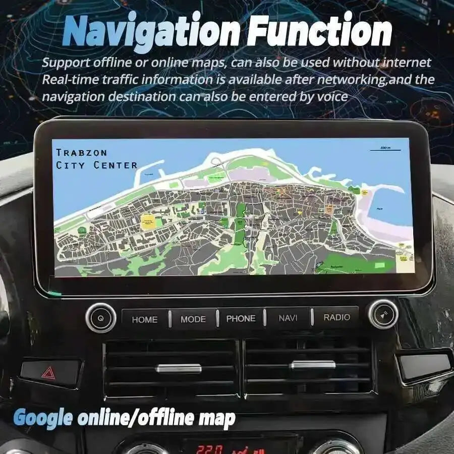 12.3inch Auto Carplay GPS Navigation DSP Stereo Car Radio For Mitsubishi Pajero 4 V73 2012
