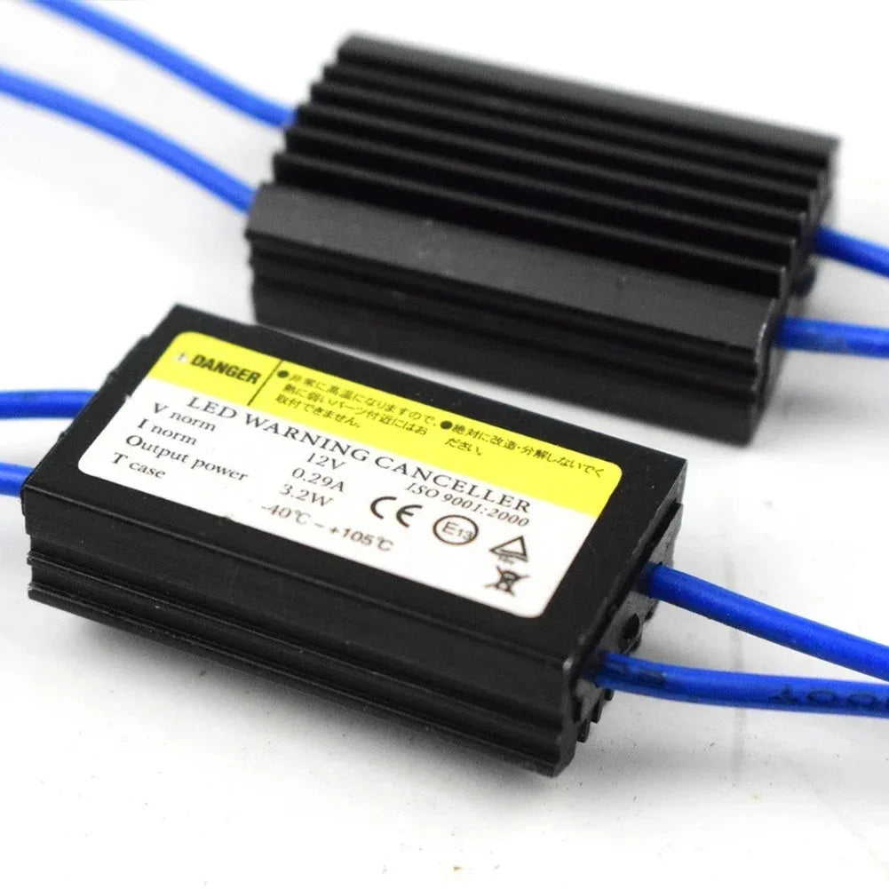 T10 Led Canbus Cable 12V LED Warning Canceller Decoder 501 W5W 192 168 Car Lights NO Error