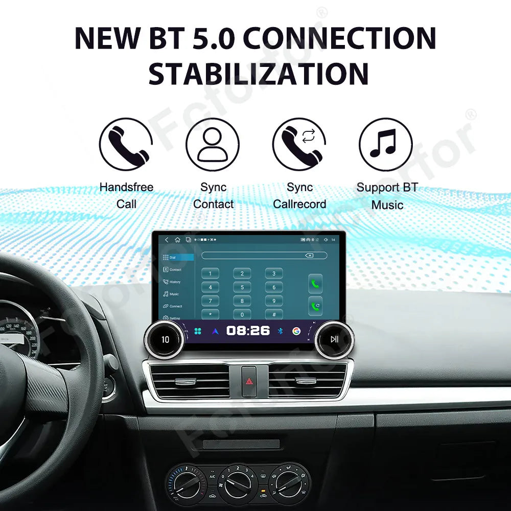High End Slim 11.5 Inch Android 15 HD Touch Carplay Android Auto Multimedia GPS Touchscree