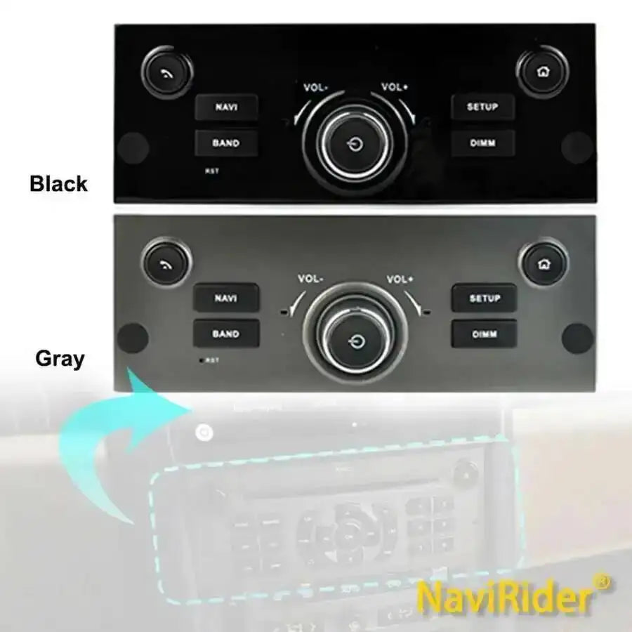 OEM Style Car Video Android Screen For Peugeot 407 2004 - 2011 Car Radio Black / Gray Colo