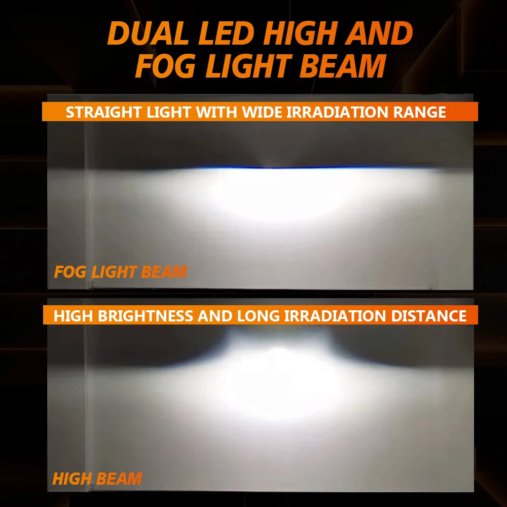 3000K 6000K 3.0 Inch Bi-LED Lenses Fog Light Projector For Suzuki Kizashi 2015 2016 2017 2