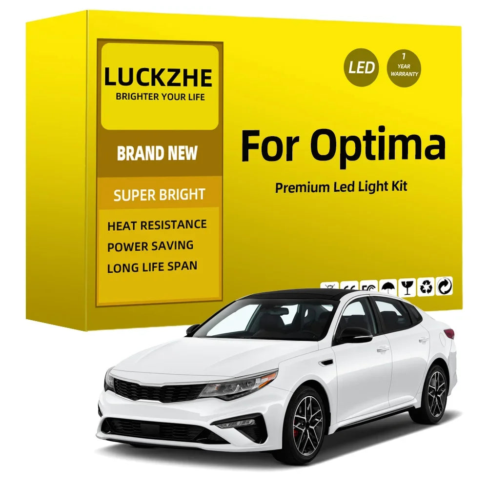 LED Interior Light Kit for KIA Optima 2001-2015 - Canbus Dome Map Door Trunk Bulbs | AUTOKITSHOP