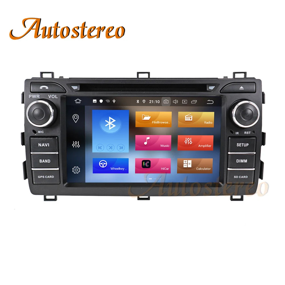 Android 14 Wireless Carplay For Toyota Auris 2013-2015 Auto Stereo Multimedia Player Car G