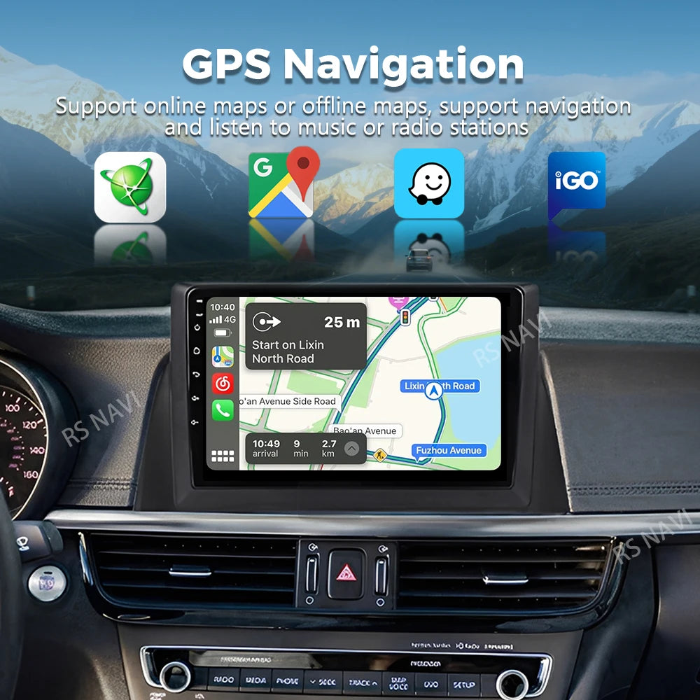 Android 16 Carplay Auto Car Radio For KIA Optima K5 2016 2017 2018 Autoradio Multimedia St