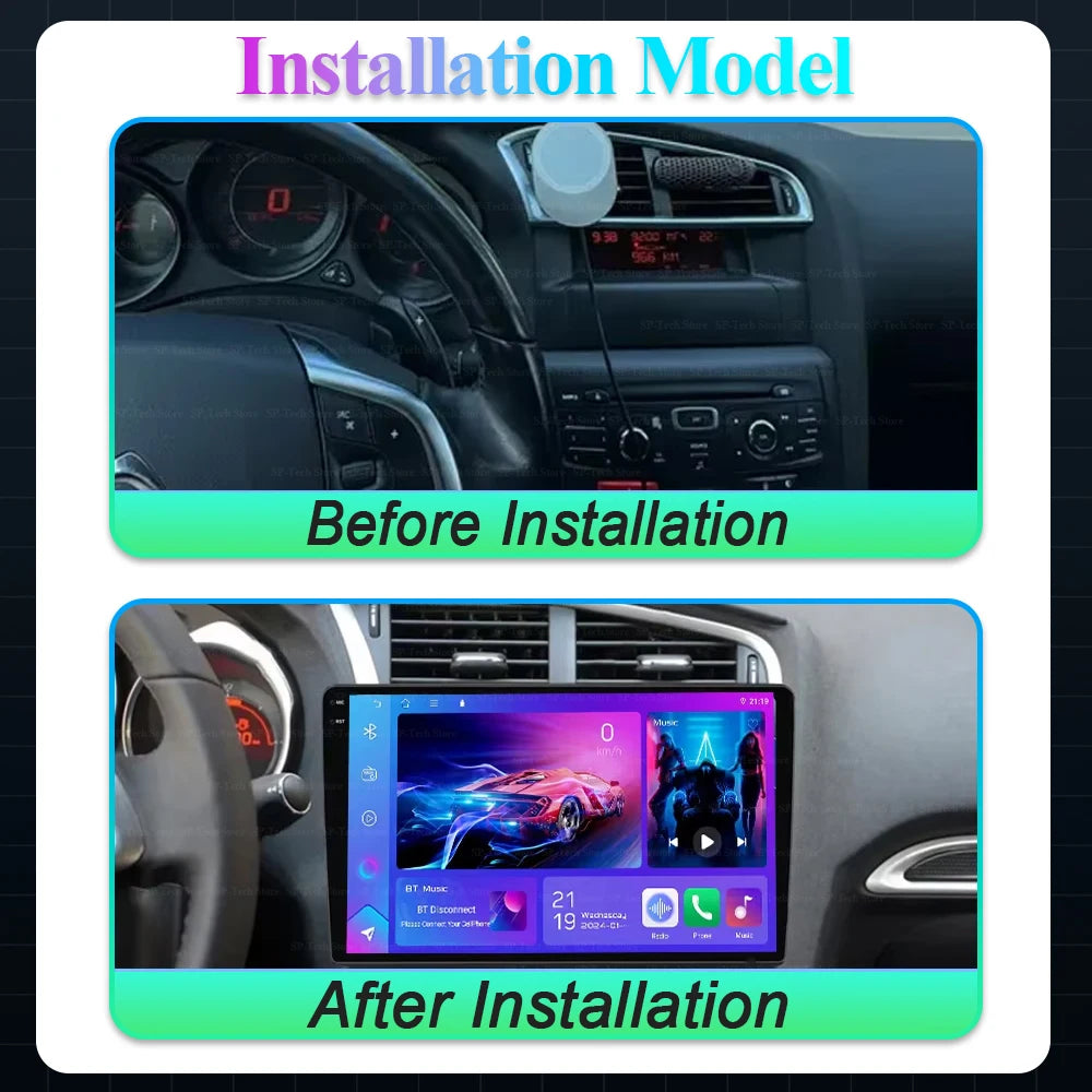 Android 16 For Citroen C4 C4l Ds4 2013 2014 2015 2016 2017 Car Radio Multimedia Receiver A | AUTOKITSHOP