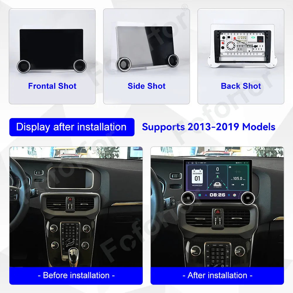 Crystal Clear 11.5 Inch Android 15 Modern Advanced Wireless CarPlay Android Auto GPS Stere