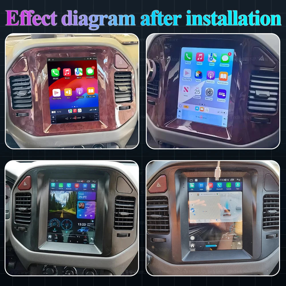 9.7 Inch Android 16 For Mitsubishi Pajero 3 V60 V68 V73 1999-2011 Carplay Car Radio Multim | AUTOKITSHOP