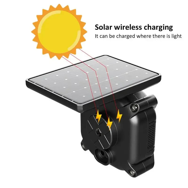Motorcycle TPMS Solar Power Tire Pressure Monitor Real Time Tire Pressure Monitoring System Temp - Automotive LED Light