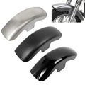 Motorcycle Gloss / Matte Black Front Fender Mudguard Cover Protector For Harley Softail Slim FLS - Automotive LED Light