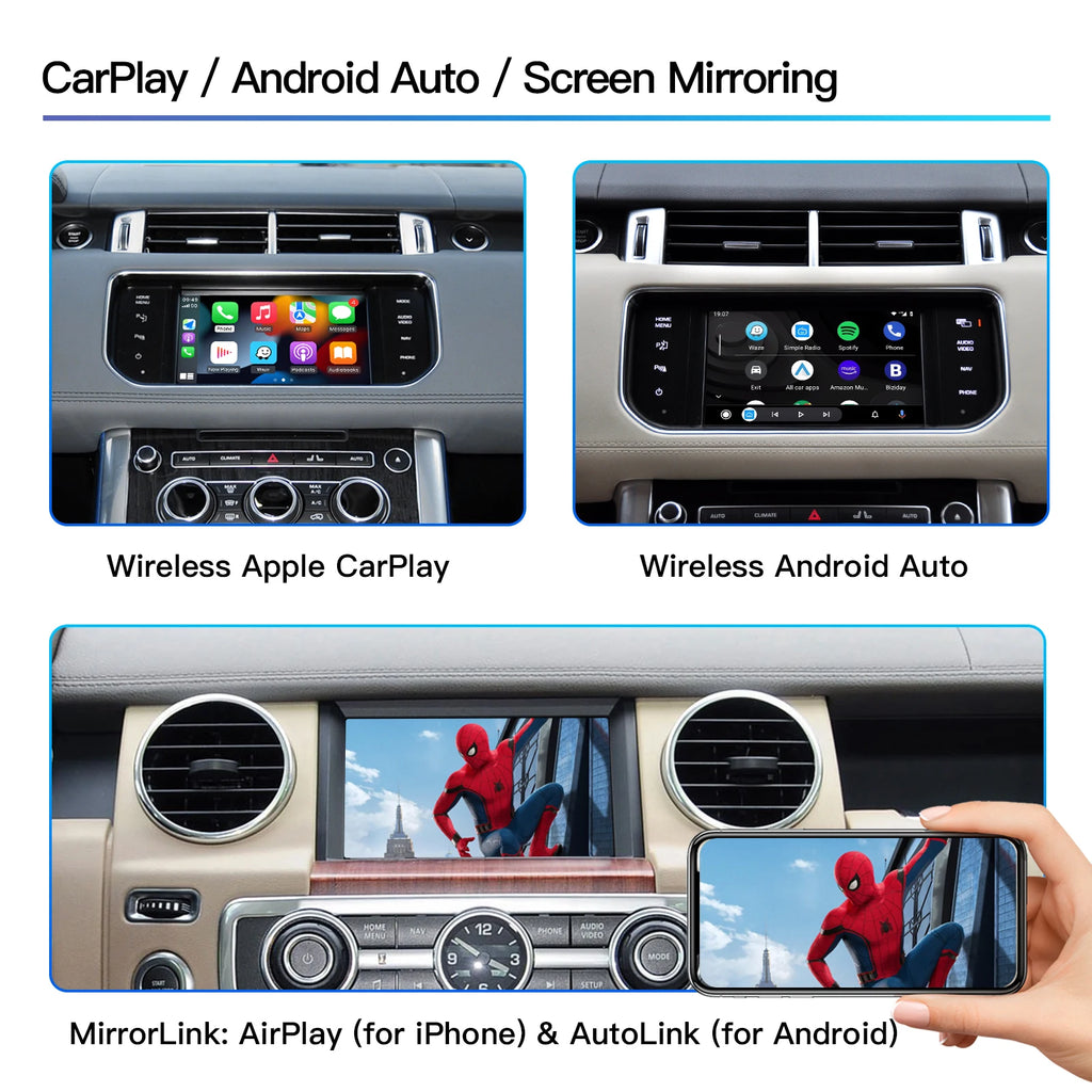 Wireless Carplay Android Auto For Land Rover Jaguar Bosch Discovery 4 Evoque Freelander 2
