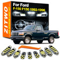 AutoKitShop 11Pcs Car Bulbs LED Interior Light License Plate Lamp Kit For Ford F-150 F for Ford F150 - Canbus LED Car Light