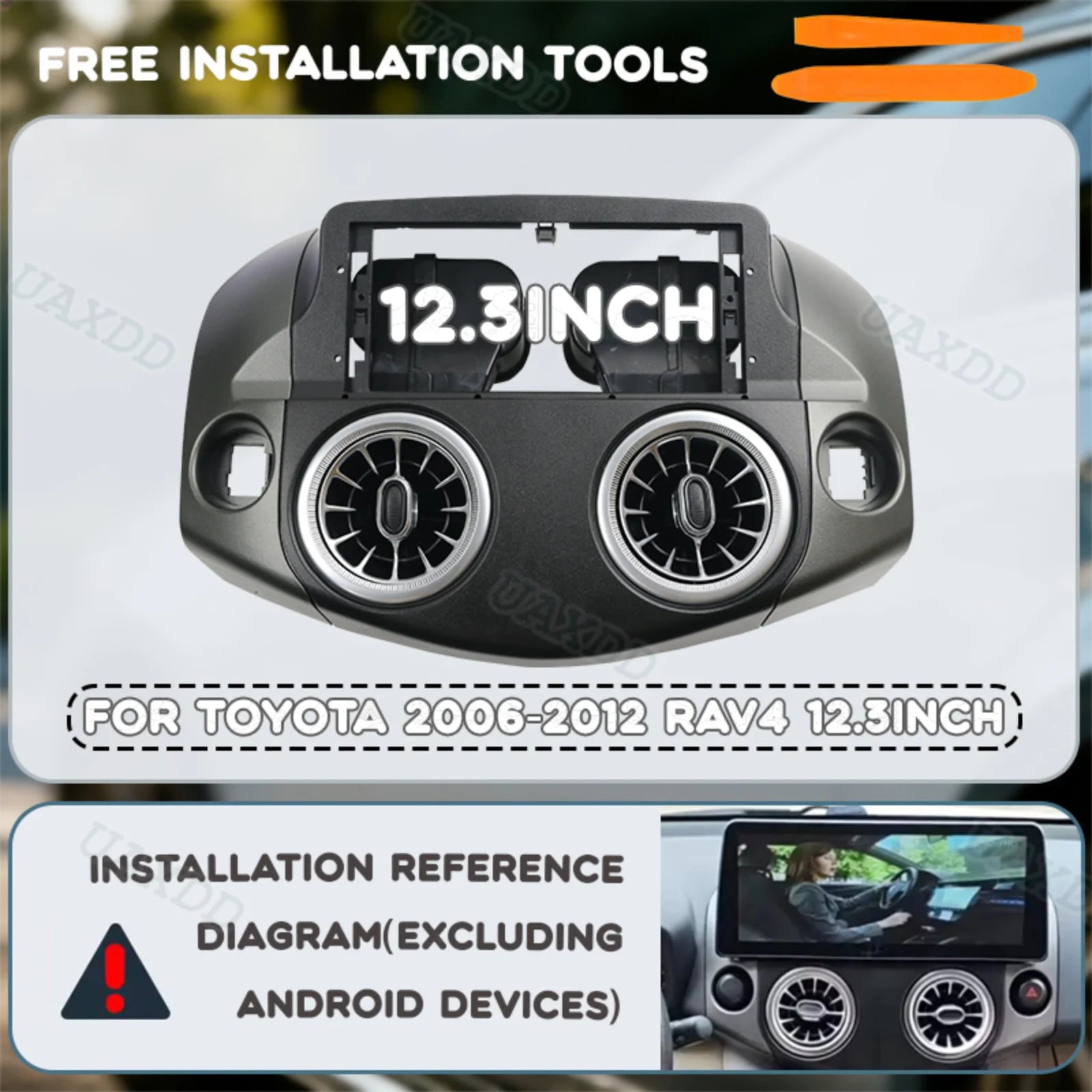 LED Interior Light Kit for Toyota RAV4 2006-2012 - Canbus Error-Free Interior Bulbs