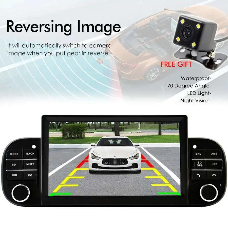 Android 15 CAR DVD Player For FIAT PANDA 2013-2020 Android Screen 2din Raido Stereo AutoAu