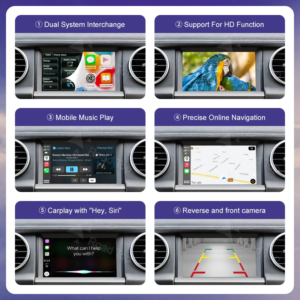 Wireless Carplay For Land Rover/Jaguar/Range Rover/Evoque/Discovery 2012-2018 Android Auto | AUTOKITSHOP
