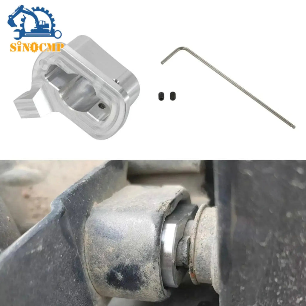 SINOCMP 1Set Aluminum Tailgate Hinge Bushing Upgraded Kit For Nissan Titan Pickup 2005-202