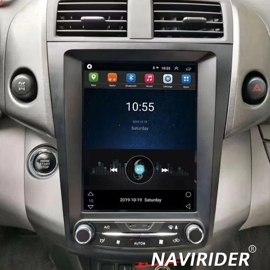 1024*768 Navirider Car Multimedia Video Player HU Stereo For Toyota RAV4 2008-2012 Screen
