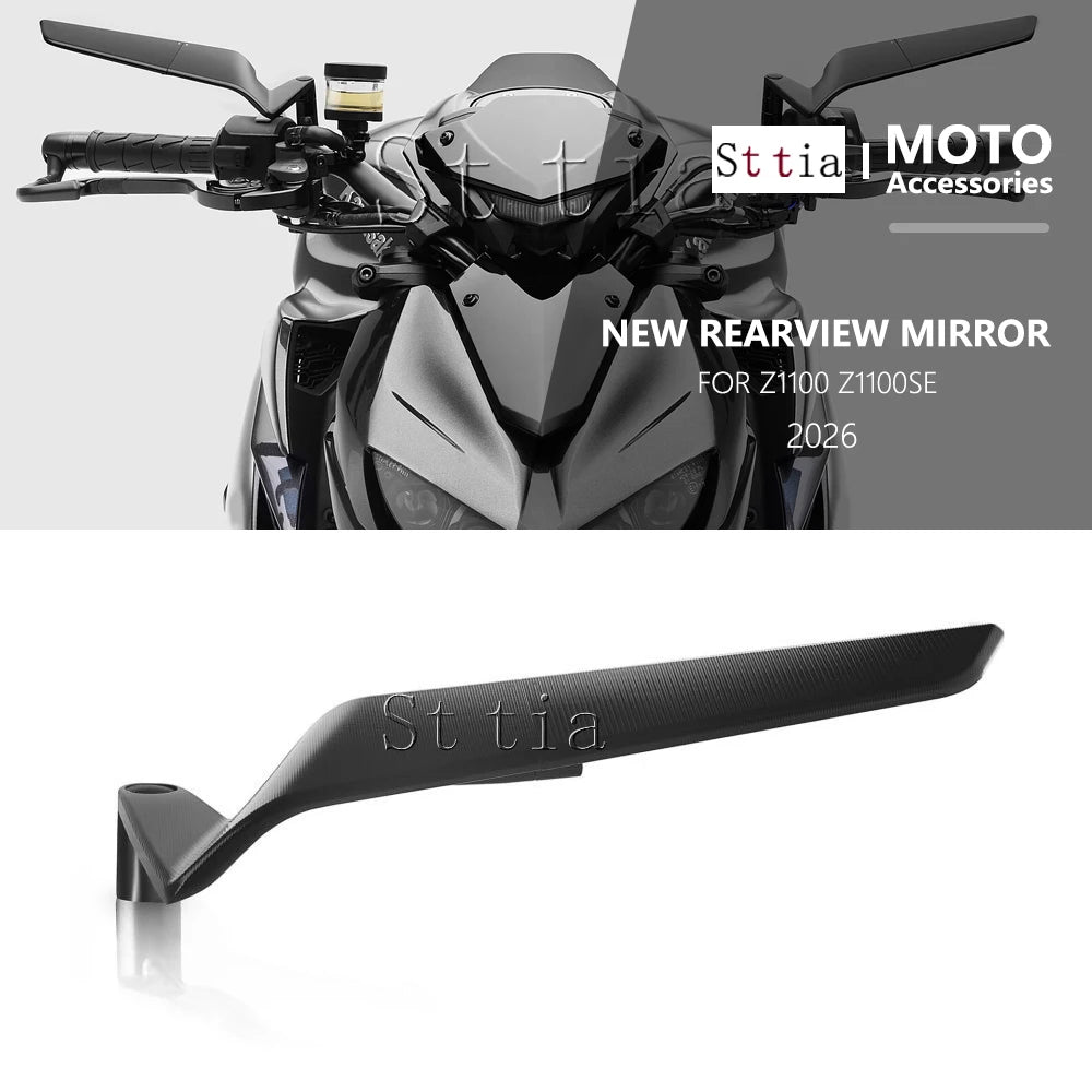 2026 Rear View Mirrors For Kawasaki Z1100 Z 1100 2026 2025 Z1100SE Z1100 SE New Motorcycle Rearv - Automotive LED Light