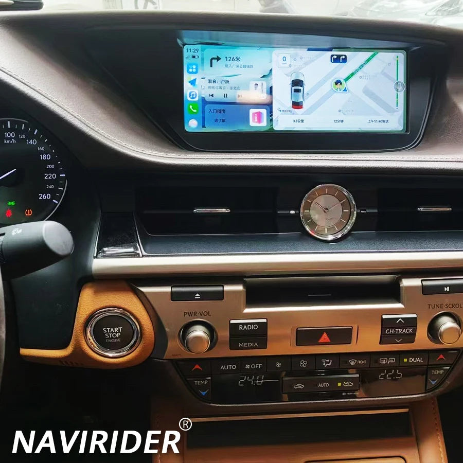 Car Radio For Lexus ES350 ES400 ES250 ES300h 2013-2017 Android 14 Bluetooth Carplay DSP 10