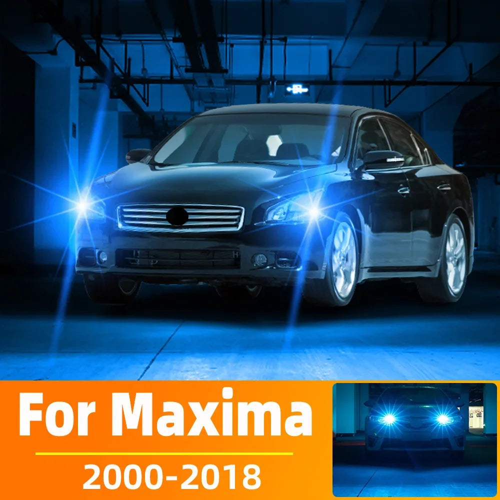 2-Piece LED Interior Light Kit for Nissan Maxima Accessories 2000-2018 - Canbus Dome Map Door Trunk Bulbs | AUTOKITSHOP