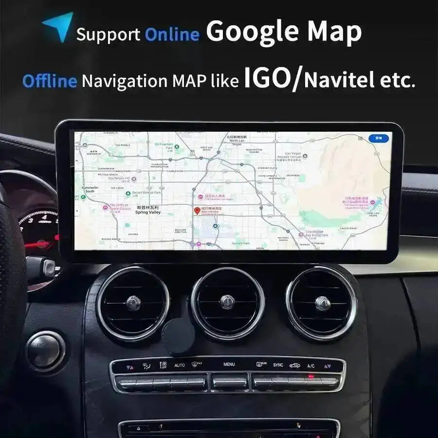 Carplay Stereo Multimedia For Mercedes Benz A B C V E G Class GLC GLA CLA CLS GLK GLE Play | AUTOKITSHOP