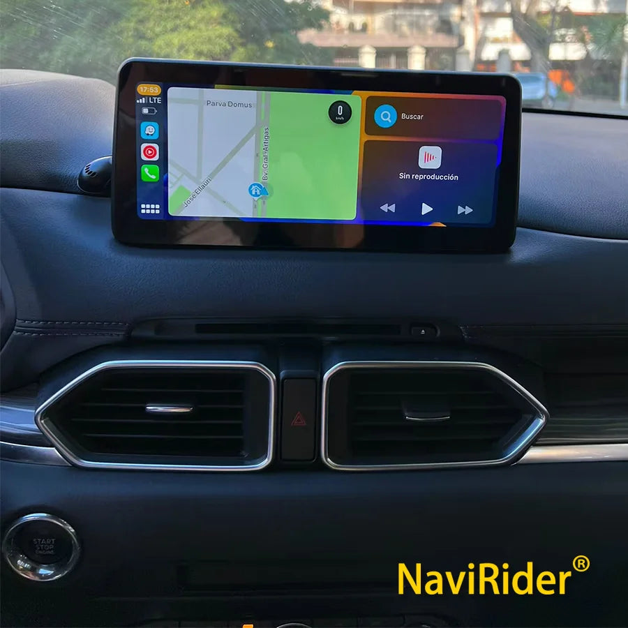 256GB Android 14 Screen For Mazda CX5 Cx-5 2017 2018 2019 CarPlay GPS Stereo Navigation Ca