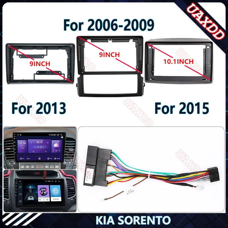 For 2006-2015 KIA SORENTO 9-10.1INCH Car Radio Android Stereo Audio Screen Multimedia Vide