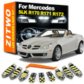 ZITWO Car Accessories LED Interior Light Kit For Mercedes Benz MB SLK-Class R170 for Mercedes R172 R170 R171 1996-2015 -