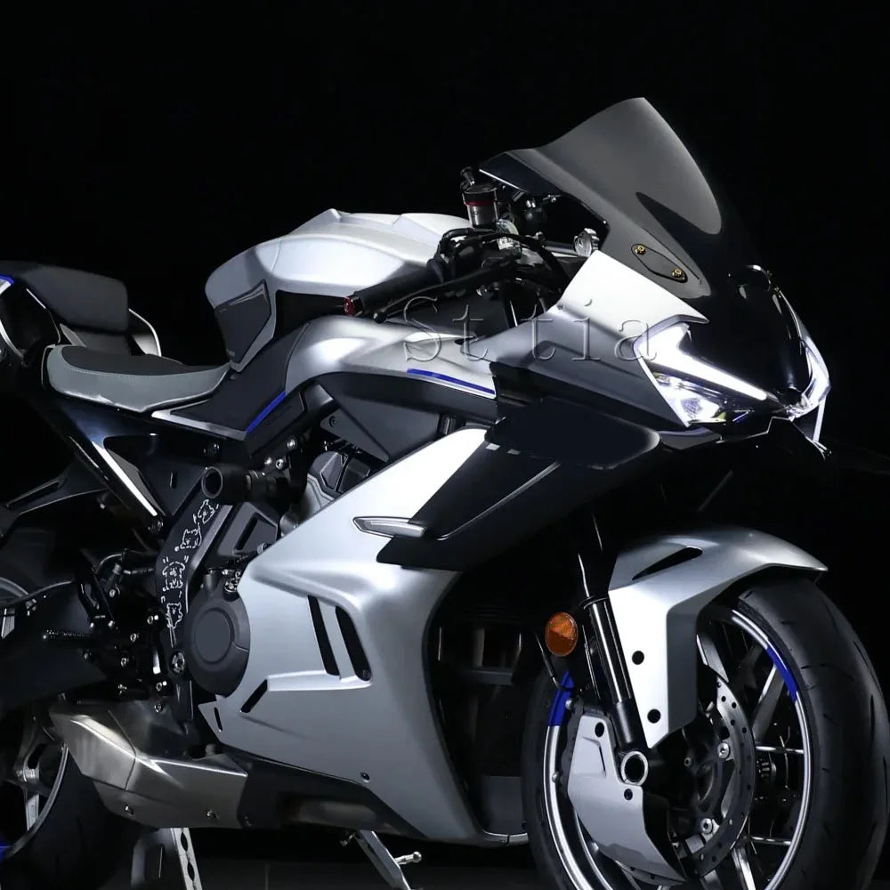 Windscreens Accessories Fit For CFMOTO 675SR 675SR-R 675SR R Motorcycle Front Spoiler Windshield - Automotive LED Light