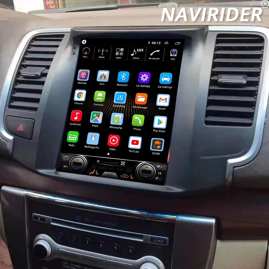 256GB Android 15 Multimedia Video Player For Nissan Teana J32 2008 - 2013 Car Radio Naviga | AUTOKITSHOP