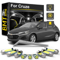 9-Piece LED Interior Light Kit for Chevrolet Chevy Cruze - Canbus Error-Free Bulbs | AUTOKITSHOP