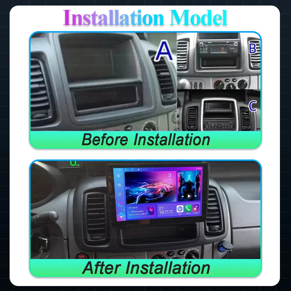 Android 16 Car Radio For Renault Trafic 2 For Opel Vivaro A For Nissan Primastar 2006-2014 | AUTOKITSHOP