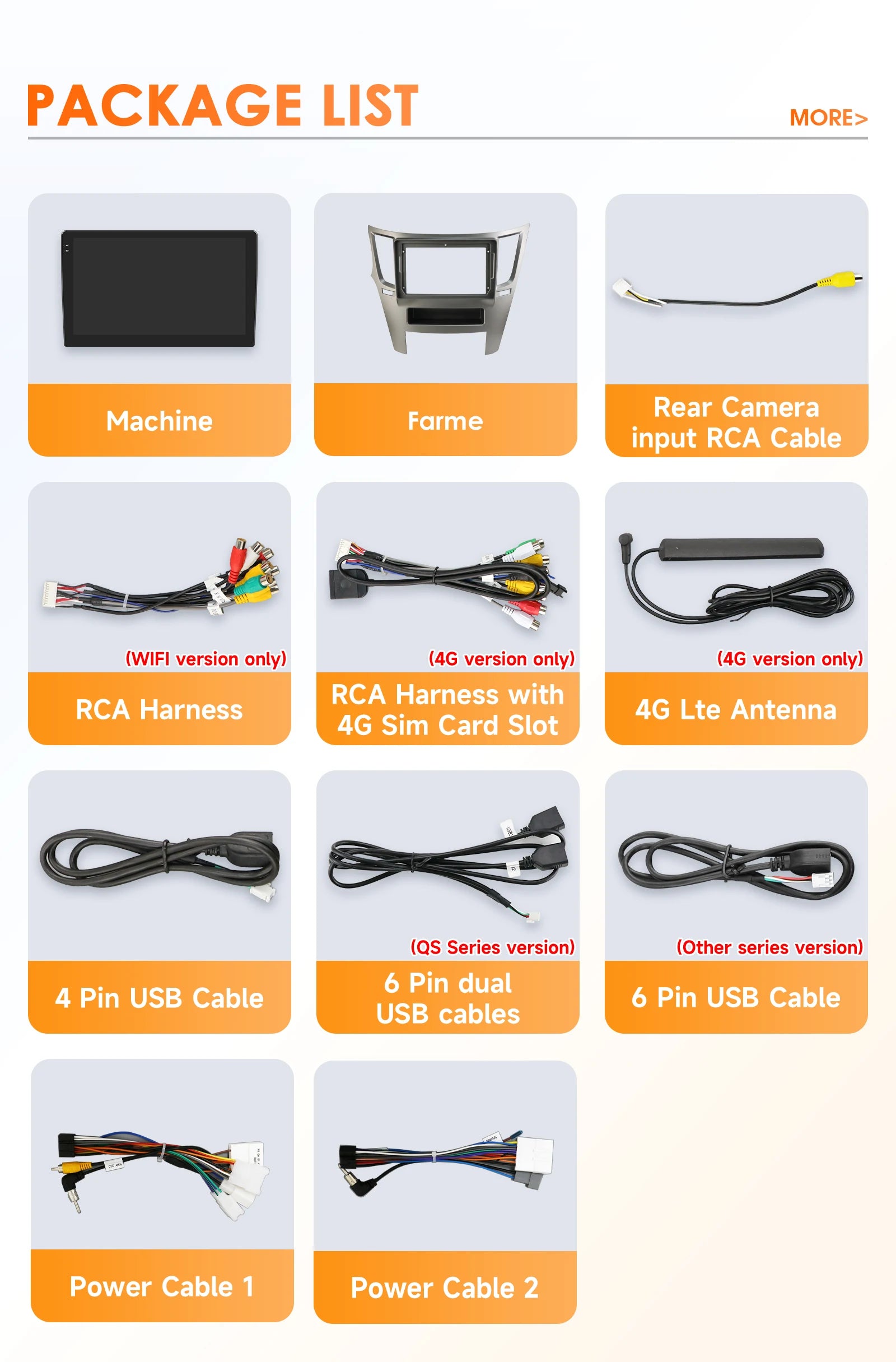 2DIN Android14 Carradio For Subaru Legacy Outback 2010-2014 Multimedia player BySnapdragon