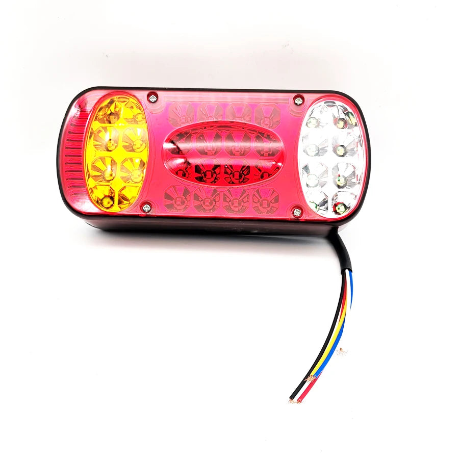 12V 32 LED Rear Tail Light Trailer Truck Caravan Stop Brake Lamp Indicator