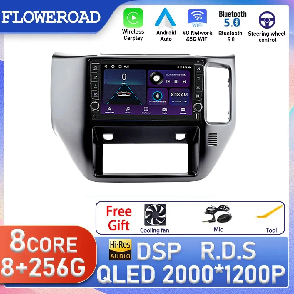 Android 15 For Nissan Patrol 2004 - 2021 RHD Multimedia System Navigation GPS Wireless Aut | AUTOKITSHOP