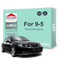 16-Piece LED Interior Light Kit for Saab 9-5 95 YS3G 1998-2005 - Canbus Dome Map Door Trunk Bulbs | AUTOKITSHOP