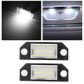 2pcs For Ford 24 LED Number Plate Light Ford Focus MK2 Ford Focus C-MAX LED Lice for Ford MK2 - Canbus LED Car Light